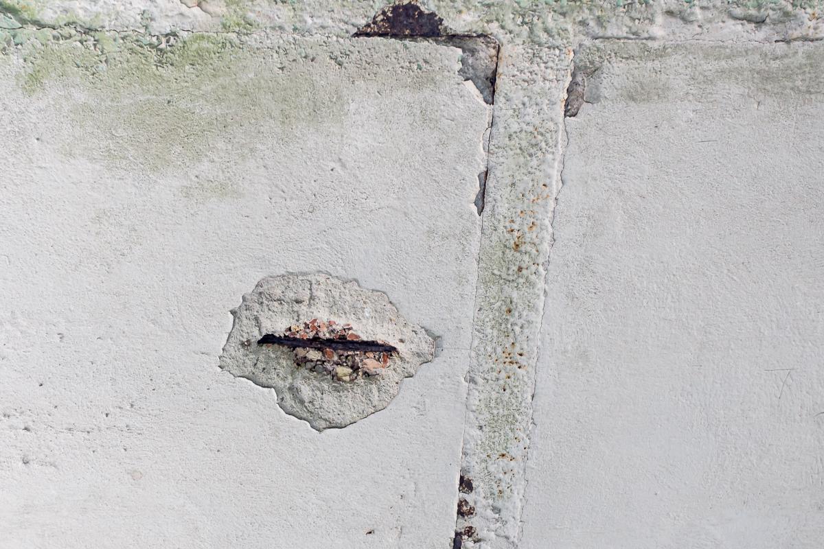 Korrosion am Balkon